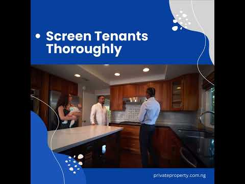 Property management tips for home owners