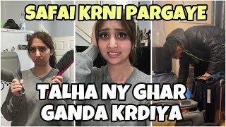 Talha Ne Sara Ghar Ganda Kardiya 😭|| Puray Ghar Ki Safayi Ki | Nashta Banaya Inke Liye ❤️