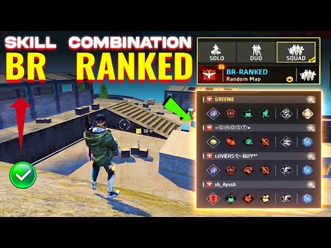 Full Map BR rank Character Combination - Best character skill for BR rank