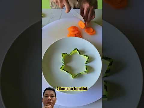 Cutting fruit look like flower. Verry beautiful. #shorts #beautiful #video #foryou #youtube #fruit