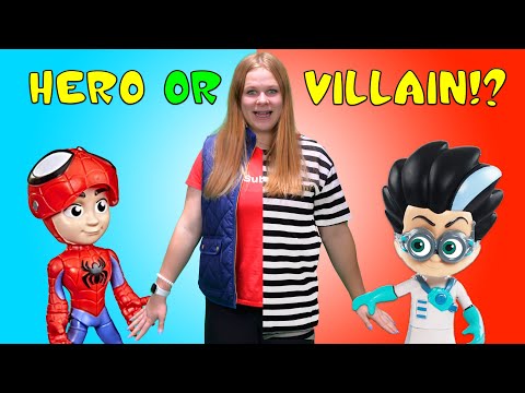 Assistant Accidentally Goes Evil vs Spidy and PJ Masks Romeo