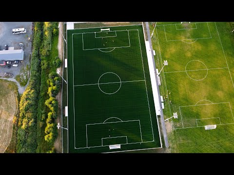 Strawberry Fields Athletic Complex turf installation time-lapse