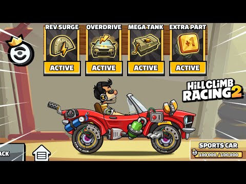 Hill Climb Racing 2 - NEW MASTERY SPORTS CAR UNLOCKED 😱