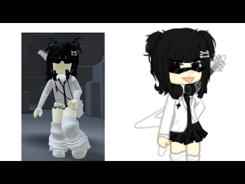 my roblox avatar in gacha club  []  PART TWO