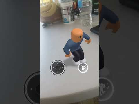 Omg ROBLOX IN MY House. dancing??