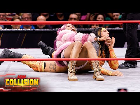 Kris Statlander & TBS Champ Mercedes Moné come to blows before Full Gear! | 11/9/24, AEW Collision