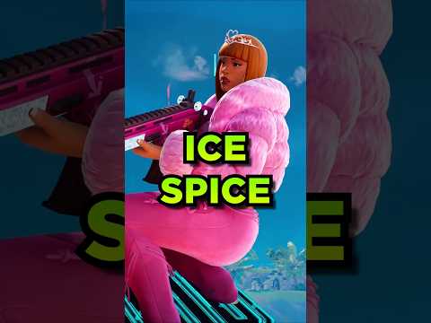 ICE SPICE loves to SPLASH YOU in Fortnite