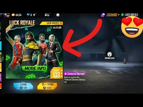 FREE FIRE ALL GOLD ROYALE BUNDLES SEASON 1 TO ALL