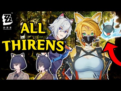 Finding Every "THIREN" in New Eridu | Zenless Zone Zero | ALL Thirens ZZZ (Part 1)