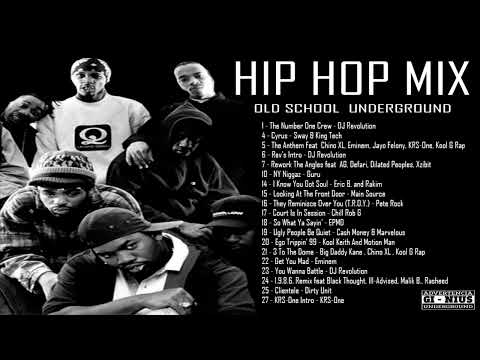 HIP HOP MIX OLD SCHOOL , Tech N9ne, Eminem, Xzibit, Pharoahe Monch, Kool G Rap, Chino XL, KRS-One