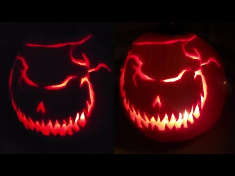 Jack-O-Lantern Timelapse | Pumpkin Carving Timelapse #2