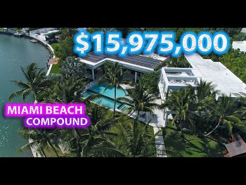 $15 MILLION Miami Beach MANSION - 45 MINUTE TOUR!