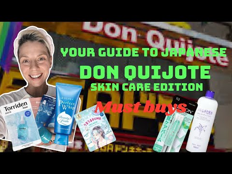 Japanese skin care review | Must buys from Don Quijote