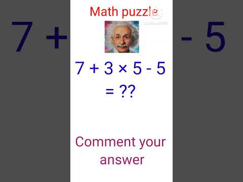 Math puzzle