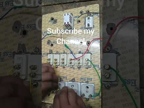 men board invoter connection part 3 #shorts #electrical #vairalvideo