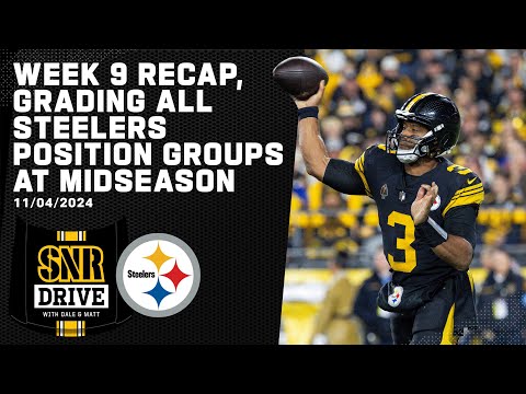 Recap of Week 9 NFL Games, Grades for All Steelers Positions in First Half | Pittsburgh Steelers