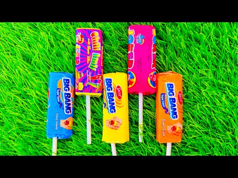 Some popular Candies in the World | New Milk Bottle | mini Cooking | Ice Cream Pop It | Asmr Coca.