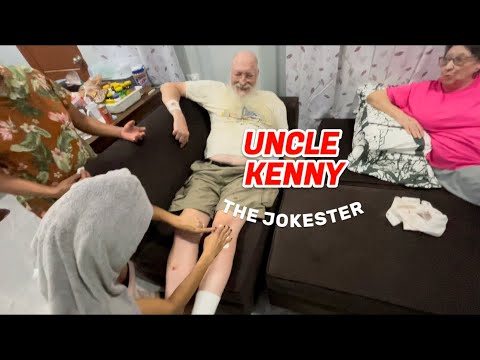 Irene and Auntie Leah nursing Uncle Kenny back to good health | Sneak peek inside our guesthouse