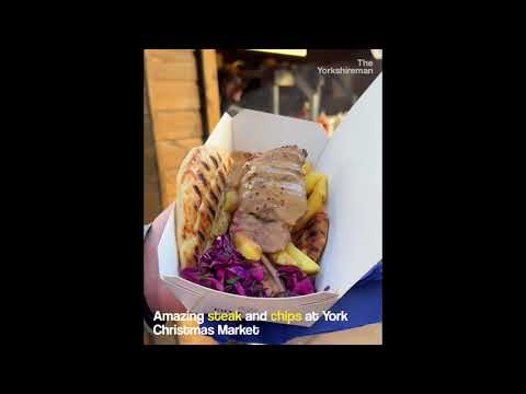 York Christmas Market Steak & Chips