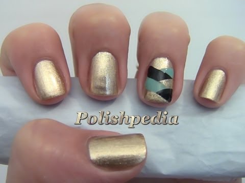 Fishtail Braided Accent Nail Art