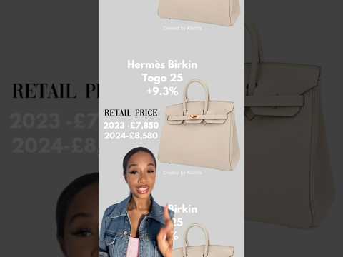 How much does an HERMÈS BIRKIN ACTUALLY COST? #luxury #retail #birkinbag