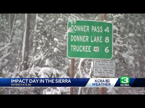 Northern California Sierra snow | Updates at 9 a.m. November 15, 2024