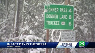 Northern California Sierra snow | Updates at 9 a.m. November 15, 2024