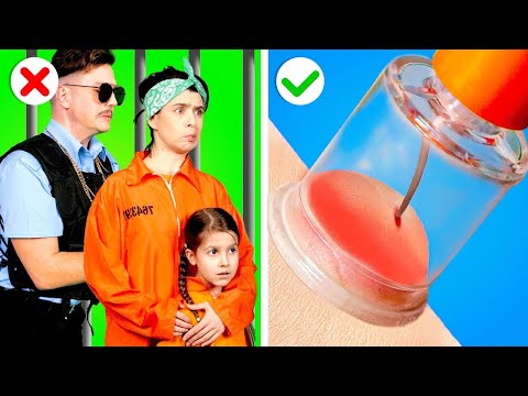 My Dad Runs A Prison! Rich Dad Vs Broke Mom - Funny Parenting Hacks In Jail by Gotcha! Viral