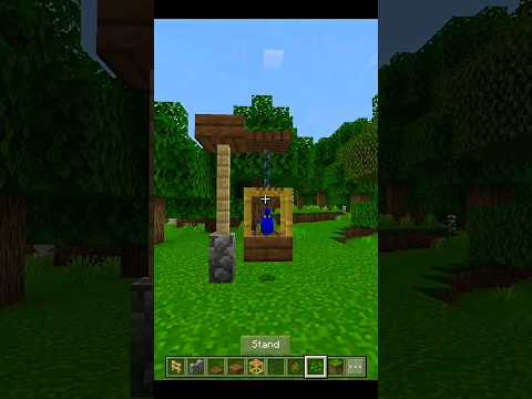 Parrot Cage in Minecraft | #shorts #minecraft