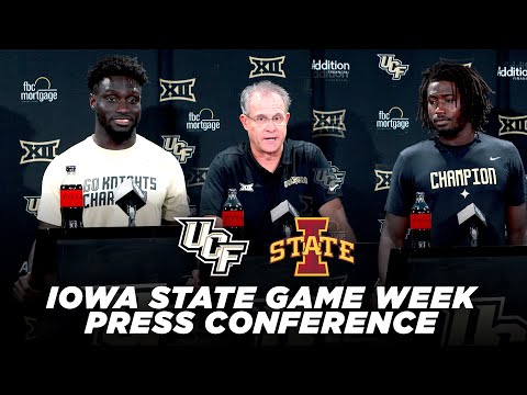 UCF Football: Iowa State Game Week Press Conference