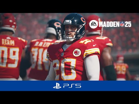 CHIEFS VS BEARS! NFL MADDEN 25 GAMEPLAY! 🏈 PS5 2024