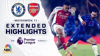 Chelsea v. Arsenal | PREMIER LEAGUE HIGHLIGHTS | 11/10/2024 | NBC Sports