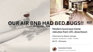 airbnb review atlanta georgia 🤢 #atlanta  #atl #airbnb #airbnbreview