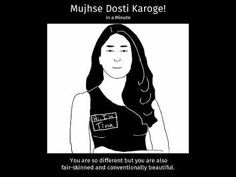 Mujhse Dosti Karoge! In a Minute | Bollywood Movie Spoof #shorts