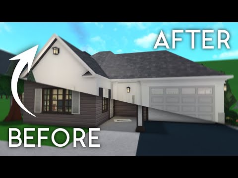 Renovating the Peaceful Living Starter Home in Bloxburg