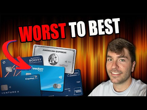 Ranking ALL 14 of my Credit Cards! (Worst to Best)