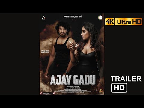 Ajay Gadu Movie Teaser 4K | Ajay Kumar Kathurvar | Shweta Mehta | Bhanusri | Latest Telugu Movie