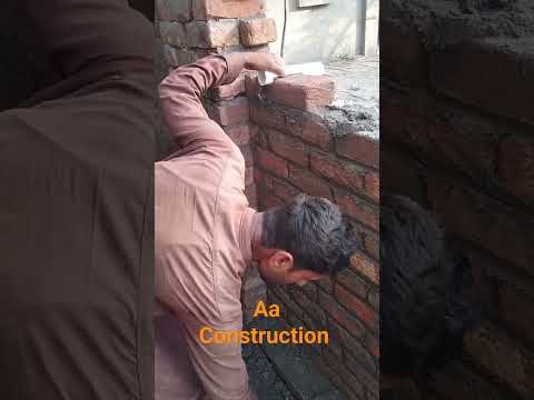 Brick work Amazing#youtubeshorts #construction #tips #trending