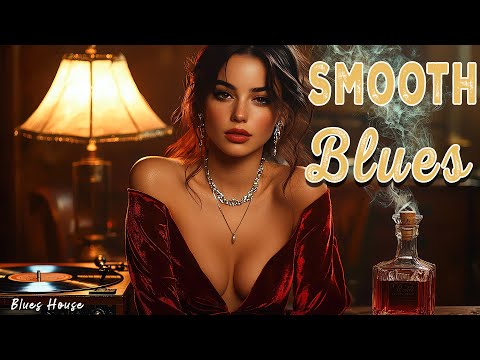 Smooth Blues Instrumental - Peaceful Night with Slow Whiskey Blues - Relaxing Music for Autumn Mood