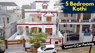 5 Bedroom Kothi with Lawn and 3 Car Parking - Independent House for Sale in Dehradun - Property 2050