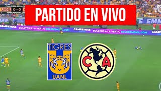 TIGRES FEMENIL vs AMERICA FEMENIL en VIVO | Liguilla SEMIFINAL VUELTA