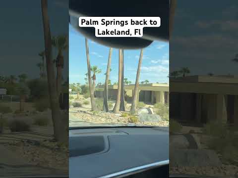 Palm Springs CA is built different! #realestate #homes #home #lovelakeland #lakelandflorida