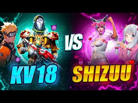 IVE ON 🔴 💙 TEAM KV18 VS TEAM SHIZU 💜 Free Fire MAX Live Telugu #kv18 #dfg #nonstopgaming