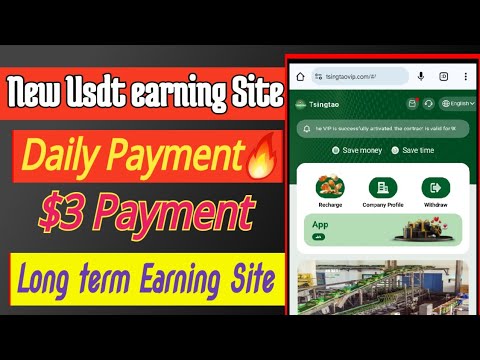 Best Usdt shopping mall income site, Usdt order grabbing site, Today published Usdt earning Site