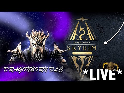 LIVE Starting DRAGONBORN DLC! - Skyrim in HDR part 24