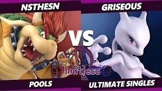 Limitless 1 - NStheSN (Bowser) Vs. Griseous (Mewtwo) SSBU Ultimate Tournament