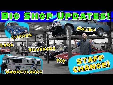 BIG Shop Update! What's Up With My Cars & A Staff Change