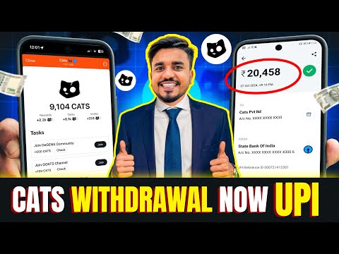 Cats Airdrop Withdrawal Stared || Cats Exchange Sell Coin | Cats Withdrawal | Cats Listing | EarnPro