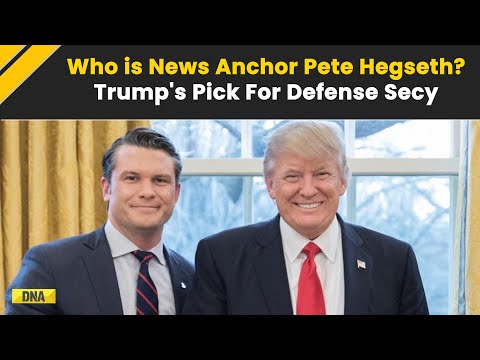 US News: Who Is Pete Hegseth? Donald Trump Names Fox News Host As US Defense Secretary I World News