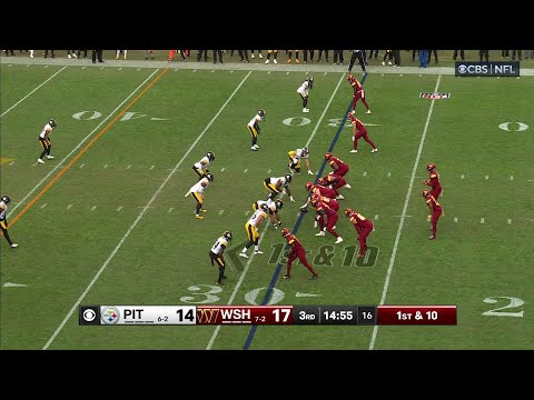 54-yard gain! Daniels and McLaurin burn Steelers for major gain